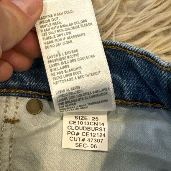 Current Elliott distressed jeans size 25 - Picture 4 of 6